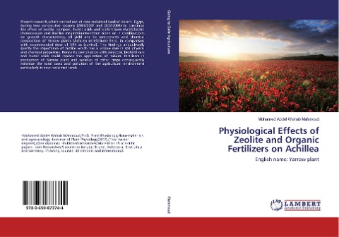 Physiological Effects of Zeolite and Organic Fertilizers on Achillea: English name: Yarrow plant