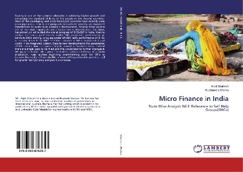 Micro Finance in India: State Wise Analysis With Reference to Self Help Groups(SHGs)