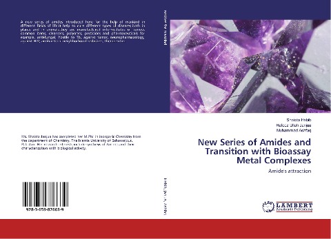 New Series of Amides and Transition with Bioassay Metal Complexes: Amides attraction