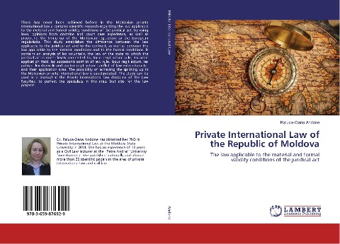Private International Law of the Republic of Moldova: The law applicable to the material and formal validity conditions of the juridical act