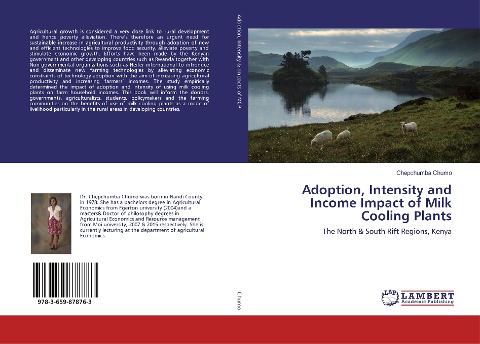 Adoption, Intensity and Income Impact of Milk Cooling Plants: The North & South Rift Regions, Kenya