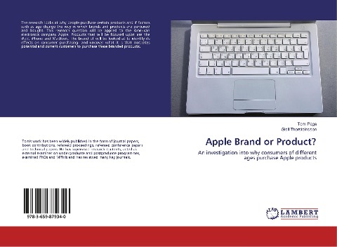 Apple Brand or Product?: An investigation into why consumers of different ages purchase Apple products