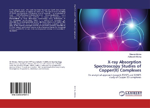 X-ray Absorption Spectroscopy Studies of Copper(II) Complexes: An analytical approach towards EXAFS and XANES study of Copper (II) complexes