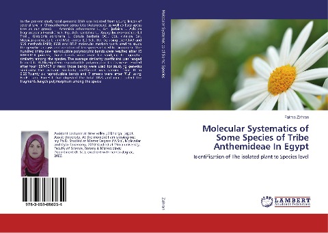 Molecular Systematics of Some Species of Tribe Anthemideae In Egypt: Identification of The isolated plant to Species level