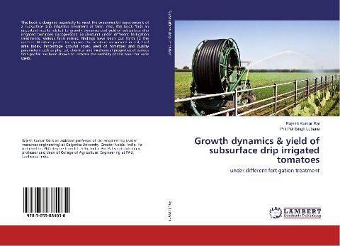 Growth dynamics & yield of subsurface drip irrigated tomatoes: under different fertigation treatment