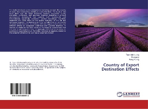 Country of Export Destination Effects