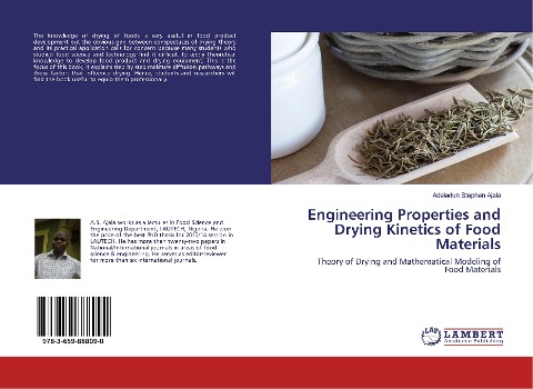 Engineering Properties and Drying Kinetics of Food Materials: Theory of Drying and Mathematical Modeling of Food Materials
