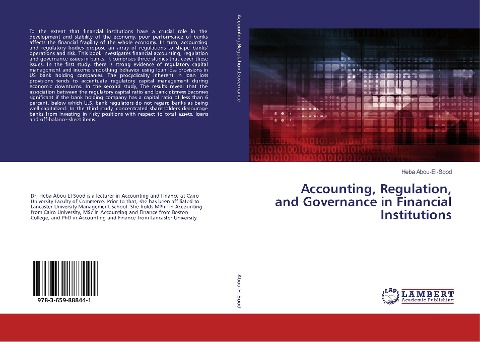 Accounting, Regulation, and Governance in Financial Institutions