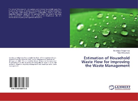 Estimation of Household Waste Flow for Improving the Waste Management
