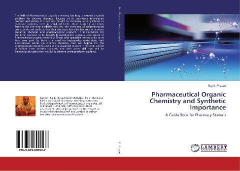 Pharmaceutical Organic Chemistry and Synthetic Importance: A Guide Book for Pharmacy Student