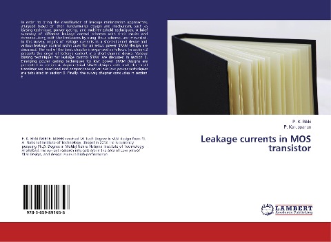 Leakage currents in MOS transistor