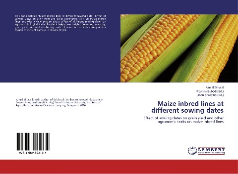 Maize inbred lines at different sowing dates: Effect of sowing dates on grain yield and other agronomic traits on maize inbred lines