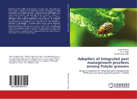 Adoption of integrated pest management practices among Potato growers: Study on adoption of integrated pest management (IPM) practices among potato growers: in India
