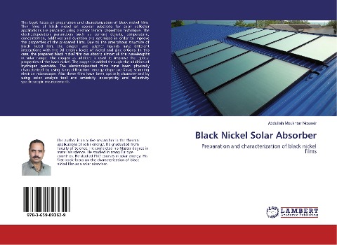 Black Nickel Solar Absorber: Preparation and characterization of black nickel films