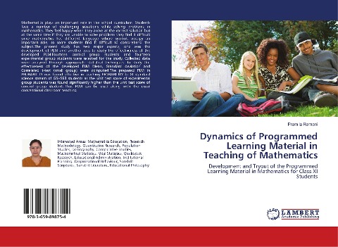 Dynamics of Programmed Learning Material in Teaching of Mathematics: Development and Tryout of the Programmed Learning Material in Mathematics for Class XI Students