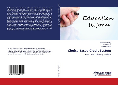 Choice Based Credit System: Attitude of University Teachers