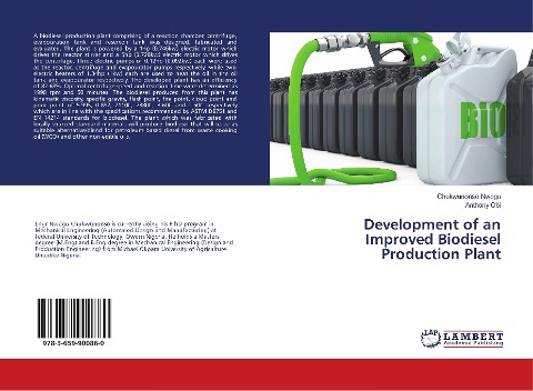 Development of an Improved Biodiesel Production Plant