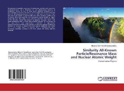 Similarity All-Known Particle/Resonance Mass and Nuclear Atomic Weight: Conservative Physics