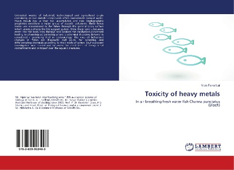 Toxicity of heavy metals: In air breathing fresh water fish Channa punctatus (Bloch)