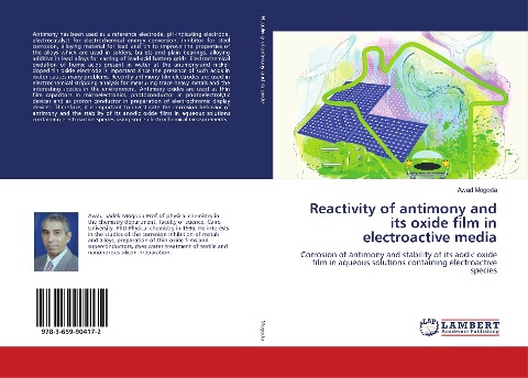 Reactivity of antimony and its oxide film in electroactive media: Corrosion of antimony and stability of its aodic oxide film in aqueous solutions containing electroactive species