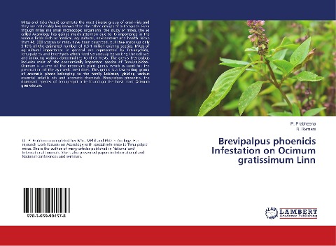 Brevipalpus phoenicis Infestation on Ocimum gratissimum Linn