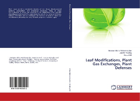 Leaf Modifications, Plant Gas Exchanges, Plant Defenses
