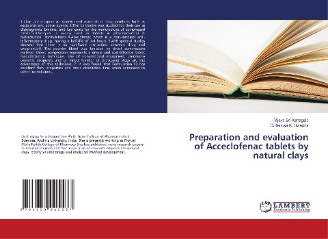 Preparation and evaluation of Acceclofenac tablets by natural clays