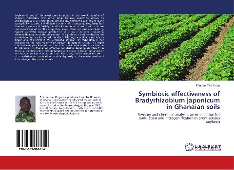 Symbiotic effectiveness of Bradyrhizobium japonicum in Ghanaian soils: Sensory and chemical analysis, an implication for nodulation and nitrogen fixation in promiscuous soybean