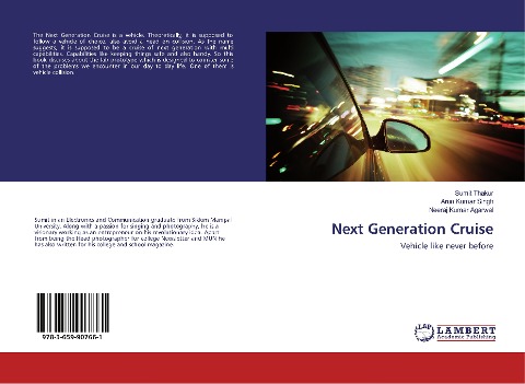 Next Generation Cruise: Vehicle like never before
