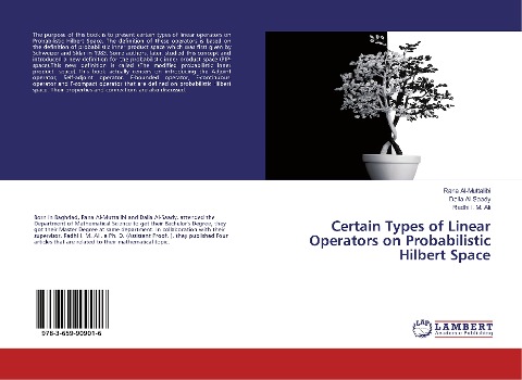 Certain Types of Linear Operators on Probabilistic Hilbert Space