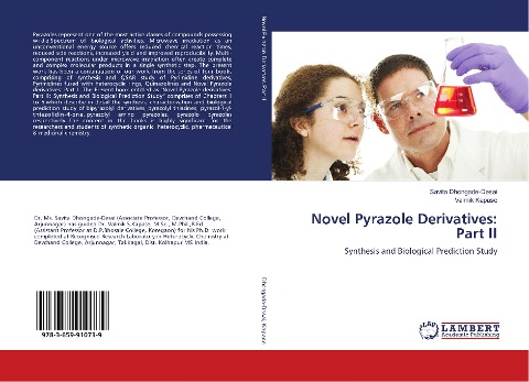 Novel Pyrazole Derivatives: Part II: Synthesis and Biological Prediction Study