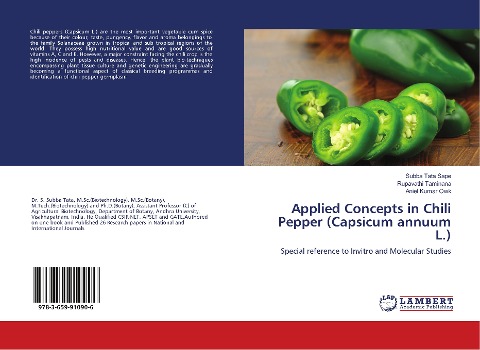 Applied Concepts in Chili Pepper (Capsicum annuum L.): Special reference to Invitro and Molecular Studies