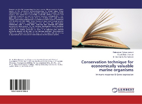 Conservation technique for economically valuable marine organisms: Immune response & Gene expression