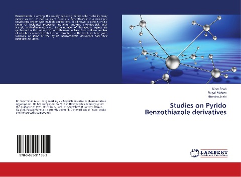 Studies on Pyrido Benzothiazole derivatives