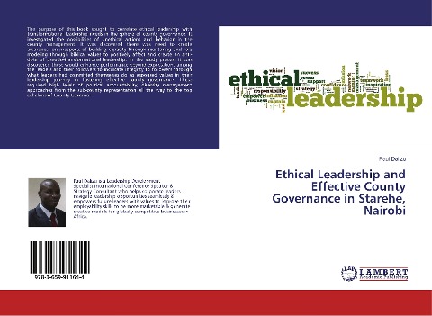 Ethical Leadership and Effective County Governance in Starehe, Nairobi
