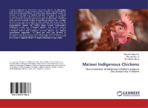 Malawi Indigenous Chickens: Characterization of Indigenous Chickens products and productivity in Malawi