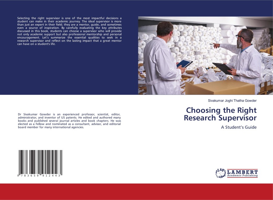 Choosing the Right Research Supervisor: A Students Guide
