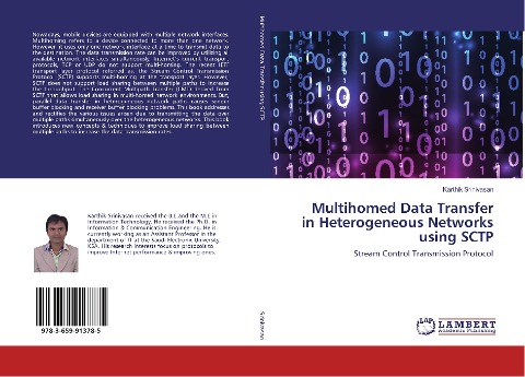 Multihomed Data Transfer in Heterogeneous Networks using SCTP: Stream Control Transmission Protocol