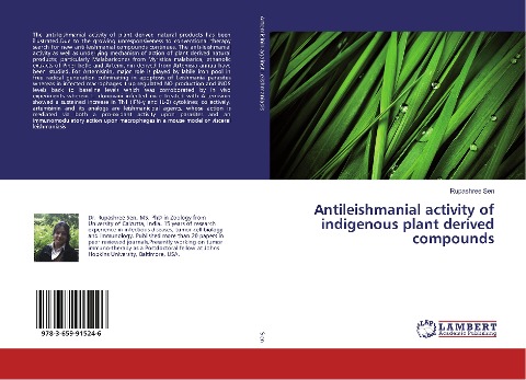 Antileishmanial activity of indigenous plant derived compounds