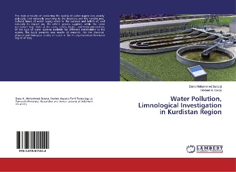 Water Pollution, Limnological Investigation in Kurdistan Region