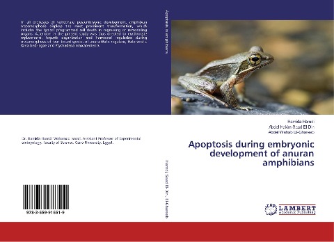 Apoptosis during embryonic development of anuran amphibians