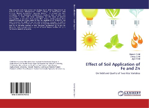 Effect of Soil Application of Fe and Zn: On Yield and Quality of Two Rice Varieties