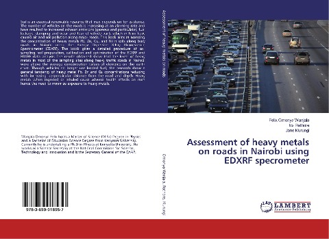 Assessment of heavy metals on roads in Nairobi using EDXRF specrometer