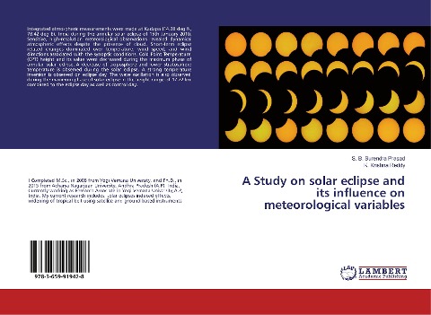 A Study on solar eclipse and its influence on meteorological variables