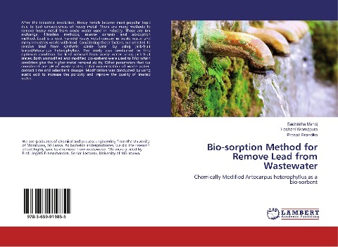 Bio-sorption Method for Remove Lead from Wastewater: Chemically Modified Artocarpus heterophyllus as a bio-sorbent