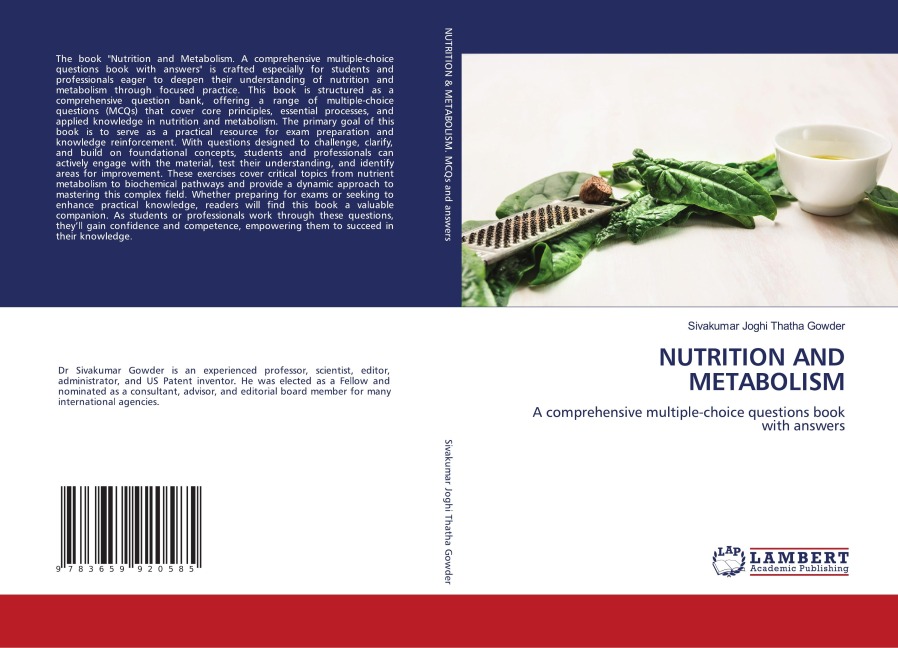 NUTRITION AND METABOLISM: A comprehensive multiple-choice questions book with answers