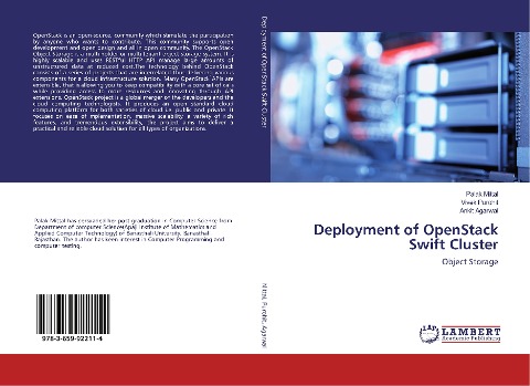 Deployment of OpenStack Swift Cluster: Object Storage