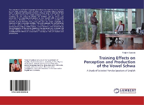 Training Effects on Perception and Production of the Vowel Schwa: A Study of Selected Yoruba Speakers of English