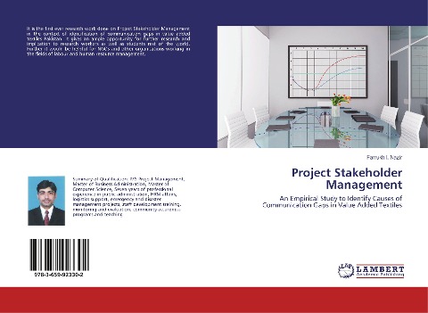 Project Stakeholder Management: An Empirical Study to Identify Causes of Communication Gaps in Value Added Textiles