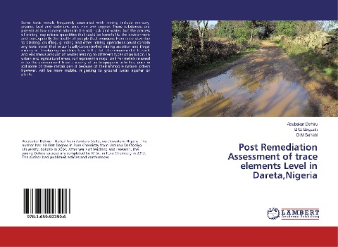 Post Remediation Assessment of trace elements Level in Dareta,Nigeria